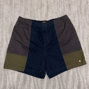 Teddy Fresh Colorblock Elastic Waist Shorts 90’s Y2K Logo Men’s Size 3XL